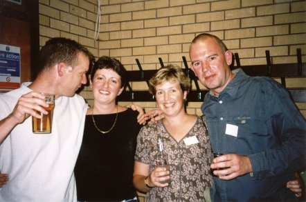 Ken Lacey, Joanne Lawrence, Nicola Hawkins, Andy Simpson